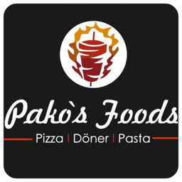 Pako's Foods logo.